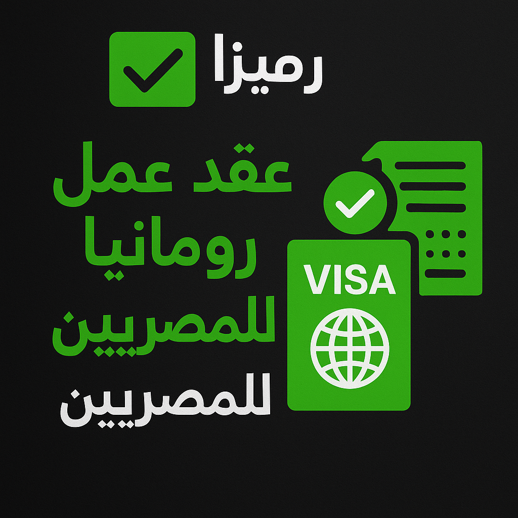 فيزا عقد عمل رومانيا للمصريين